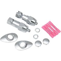 L32-03A2 - Drag Specialties Turn Signal Relocation Kit For Harley Davidson FLSTF 1450 2003 Rear Chrome