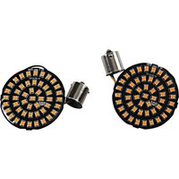 DS-300-A-1156 - Drag Specialties LED Turn Signal Inserts For Harley Davidson FLSTC1340 1999 Rear