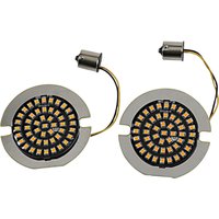 DS-300-A-1156-T - Drag Specialties LED Turn Signal Inserts For Harley Davidson FLSTC1450 2000 Rear