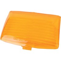 F51-0643LA - Drag Specialties Replacement Fender Lenses For Harley Davidson FLHR 1450 2000-2003 Front Amber