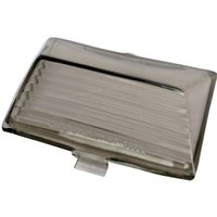 F51-0642LM - Drag Specialties Replacement Fender Lenses For Harley Davidson FLHR 1450 1999-2003 Rear Smoke