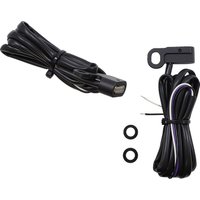 L22-0230DMBE - Drag Specialties LED Handlebar Marker Lights For Harley Davidson FLD 1690 2012-2013 Black Clear