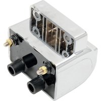 Image of 10-2033 - Drag Specialties Ignition Coil For Harley Davidson FL 1200 1971-1977 - 3 Ohms