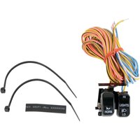 H18-0333B-H - Drag Specialties Handlebar Switch For Harley Davidson FLD 1690 2012-2013 Left/Upper - Black