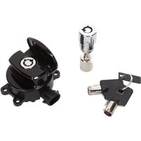 E21-0214GBK - Drag Specialties Side Hinge Ignition Switch For Harley Davidson FLS 1690 2012-2016 - Black