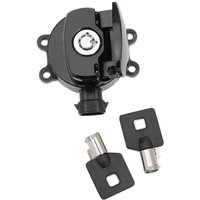 E21-0214GB - Drag Specialties Side Hinge Ignition Switch For Harley Davidson FLS 1690 2012-2015 - Black