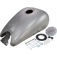 011737-BX46 - Drag Specialties One Piece 2" Extended Gas Tank For Harley Davidson FXR1340 1986-1994 - Raw