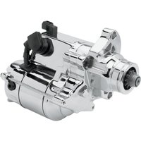 80-1014 - Drag Specialties 1.4 kW High-Performance Starter Motor For Harley Davidson FLD 1690 2012-2013 - Chrome