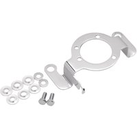 120074-BC3 - Drag Specialties Carburettor Support Bracket with Choke Cable Mount For Harley Davidson FLHR 1340 1994-1998 - Chrome