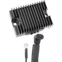 Image of 74510-70BK - Drag Specialties Solid-State Regulator For Harley Davidson FL 1200 1970-1975 - Black