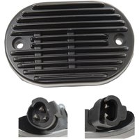 74540-08 - Drag Specialties Solid-State Regulator For Harley Davidson FLSTC1584 2008-2010 - Black