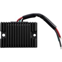 12VBLK - Drag Specialties Premium Voltage Regulator For Harley Davidson XLCH 1000 1977-1978 - Black