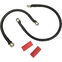 Image of E25-0091B-D3 - Drag Specialties Battery Cable Set For Harley Davidson XL 1200 C 1996-2003 - Black