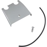 Image of 2202-0070 - Drag Specialties Lower Dash Extension Panel Kit For Harley Davidson FLHS 1340 1989-1994 - Chrome