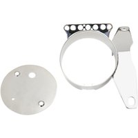 63231 - Drag Specialties Speedometer Relocation Bracket For Harley Davidson XL 1200 C 2004-2013 - Chrome