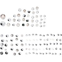 Image of 352112 - Drag Specialties Bolt Cover Deluxe Kit For Harley Davidson FLHR 1584 2007-2008 - Chrome