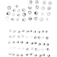 352118 - Drag Specialties Bolt Cover Engine Kit For Harley Davidson FLD 1690 2012-2013 - Chrome