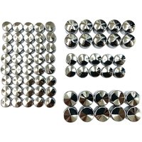 352065 - Drag Specialties Bolt Cover Engine Kit For Harley Davidson FLDE 1750 2018-2020 - Chrome