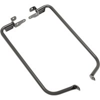 Image of S77-0148GB - Drag Specialties Saddlebag Support Brackets For Harley Davidson FLHR 1690 - Gloss Black