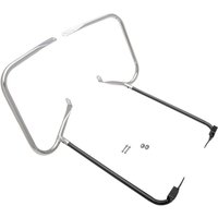 21026 - Drag Specialties Saddlebags Guards/Support Kit For Harley Davidson FLHR 1340 1997-1998 - Chrome