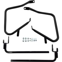 21028B - Drag Specialties Saddlebags Guards/Support Kit For Harley Davidson FLHRXS 1868 2019-2020 - Black