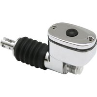46471 - Drag Specialties Rear Brake Master Cylinder For Harley Davidson FLHR 1450 2000-2003 Rear - Chrome