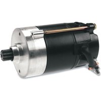 80-1005 - Drag Specialties 1.4kW Compact High-Performance Starter Motor For Harley Davidson FL 1200 1973-1977 - Black