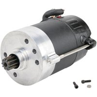 80-1007 - Drag Specialties 1.4 kW Compact High-Performance Starter Motor For Harley Davidson FL 1200 1973-1977 - Black