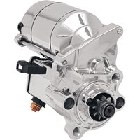 Image of 80-1010 - Drag Specialties 1.4 kW High-Performance Starter Motor For Harley Davidson XL 1200 C 1996-2015 - Chrome
