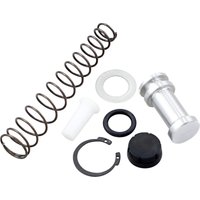 19218 - Drag Specialties Rear Brake Master Cylinder Rebuild Kit For Harley Davidson FLTC1340 1987-1991 Rear - Black/Silver