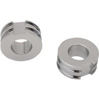 31136-BC120 - Drag Specialties Axle Adjuster Spacers For Harley Davidson FLST 1340 1987-1990 Rear - Chrome