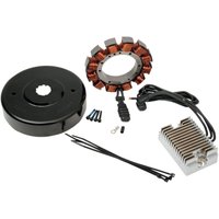 29985-87HV-BXLB - Drag Specialties Heavy-Duty 32A Charging Kit For Harley Davidson FL 1200 1971-1977 - Chrome
