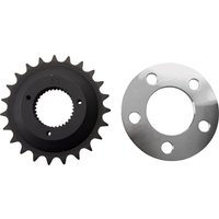 74243C - Drag Specialties Offset Sprocket Kit For Harley Davidson FLST 1340 1987-1990 23T - Black