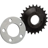 74243 - Drag Specialties Offset Sprocket Kit For Harley Davidson FLST 1340 1987-1990 24T - Black