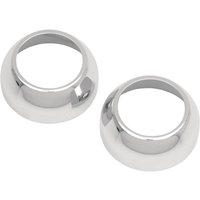 74487 - Drag Specialties Set Of 2 Fork Boot Covers For Harley Davidson FXD 1450 1999-2001 - Chrome