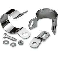 14-0546-BC251 - Drag Specialties Midway Exhaust Mounting Kit For Harley Davidson FXD 1340 1995-1998 Middle - Chrome