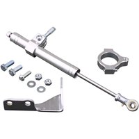 31472-BC1 - Drag Specialties Steering Damper Kit For Harley Davidson XL 1200 C 1996-2003 - Chrome/Satin