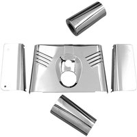 74157 - Drag Specialties Fork Tins For Harley Davidson FLS 1690 2012-2016 - Chrome