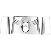 Image of 74156-PB-LB2 - Drag Specialties Fork Tins For Harley Davidson FLS 1690 2012-2016 - Chrome