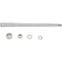 16-0261-BC520 - Drag Specialties Axle Kit For Harley Davidson FLH 1340 1983-1984 Front - Chrome/Silver
