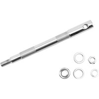 16-0306BC520 - Drag Specialties Front Axle Kit For Harley Davidson FXD 1450 2000-2003 - Chrome/Silver