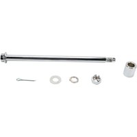 16-0303-BC520 - Drag Specialties Rear Axle Kit For Harley Davidson FLH 1200 1980 Rear - Chrome/Silver