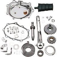 Image of 290261-BX-LB2 - Drag Specialties Kickstarter Kit For Harley Davidson FL 1200 1941-1977 - Chrome