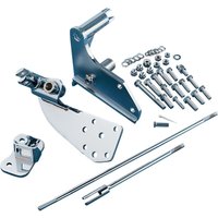 72825 - Drag Specialties Forward Control Relocation Kit For Harley Davidson FXST 1340 1987-1999 - Chrome