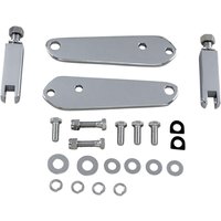 Image of 75416 - Drag Specialties Front Mount Highway Bar Kit For Harley Davidson FXD 1340 1995-1998 - Chrome