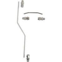 Image of 70197 - Drag Specialties Rocker Oil Lines For Harley Davidson FL 1200 1970-1977 - Chrome