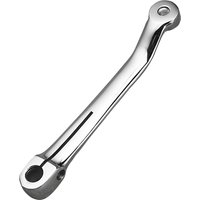 Image of 292105-BC402 - Drag Specialties Gear Pedal For Harley Davidson FLH 1340 1981-1984 - Chrome