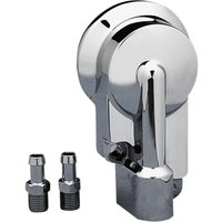 Image of 20302-BX-LB1 - Drag Specialties Custom Oil Filter Mount For Harley Davidson FLHR 1340 1994-1998 - Chrome