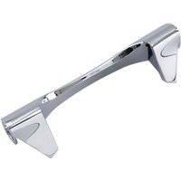 20-0365-SC3 - Drag Specialties 8-1/4" Short Turn Signal Mounting Brackets For Harley Davidson FLHR 1340 1995-1998 Rear Chrome