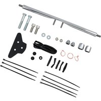 20-0370-SC5 - Drag Specialties Chrome Rear Turn Signal Relocation Kits For Harley Davidson FX 1200 1975-1979 Rear Chrome